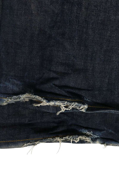 NO/FAITH STUDIOS Button Fly Selvedge Denim Indigo Size M