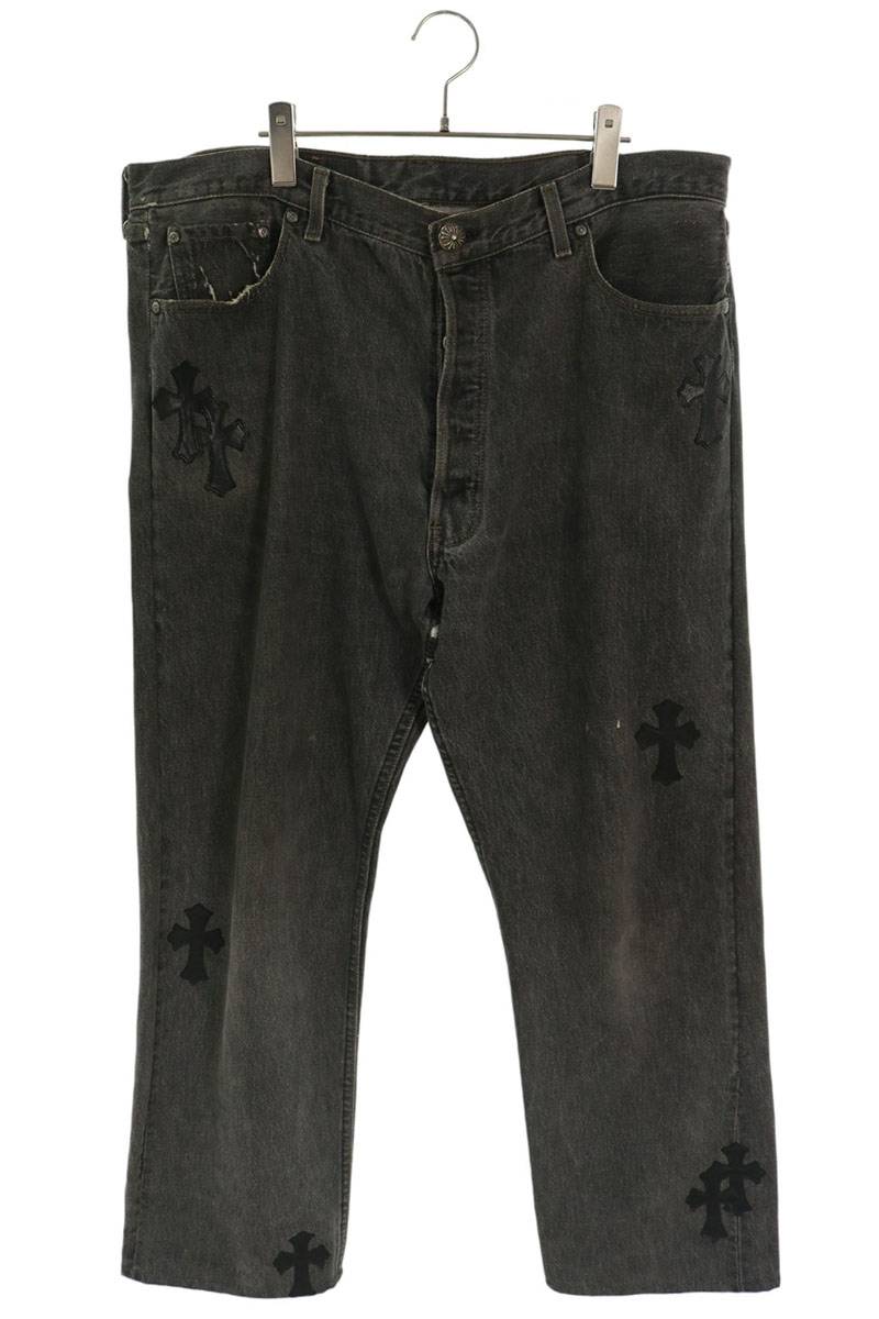 Chrome Hearts U VNTG JEAN Cross Patch 501 Denim Size 36