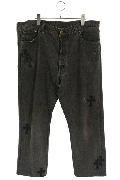 Chrome Hearts U VNTG JEAN Cross Patch 501 Denim Size 36