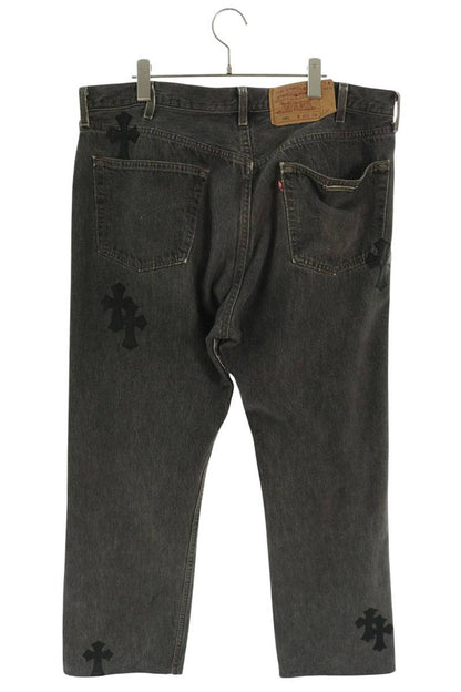 Chrome Hearts U VNTG JEAN Cross Patch 501 Denim Size 36