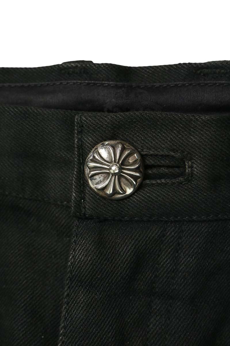 Chrome Hearts Cross Ball Button Denim Jeans Size 29