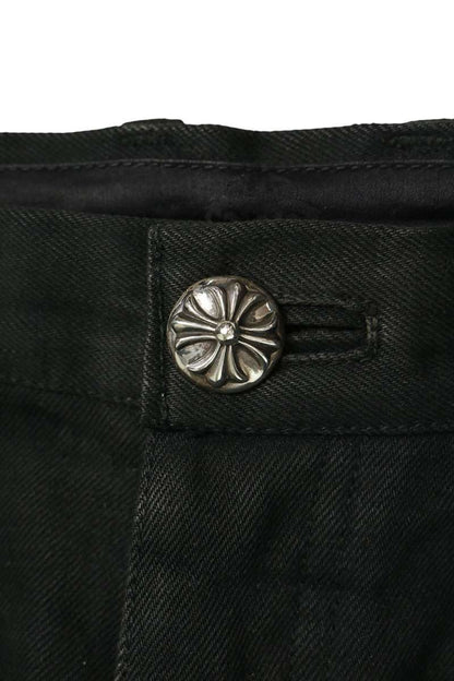 Chrome Hearts Cross Ball Button Denim Jeans Size 29