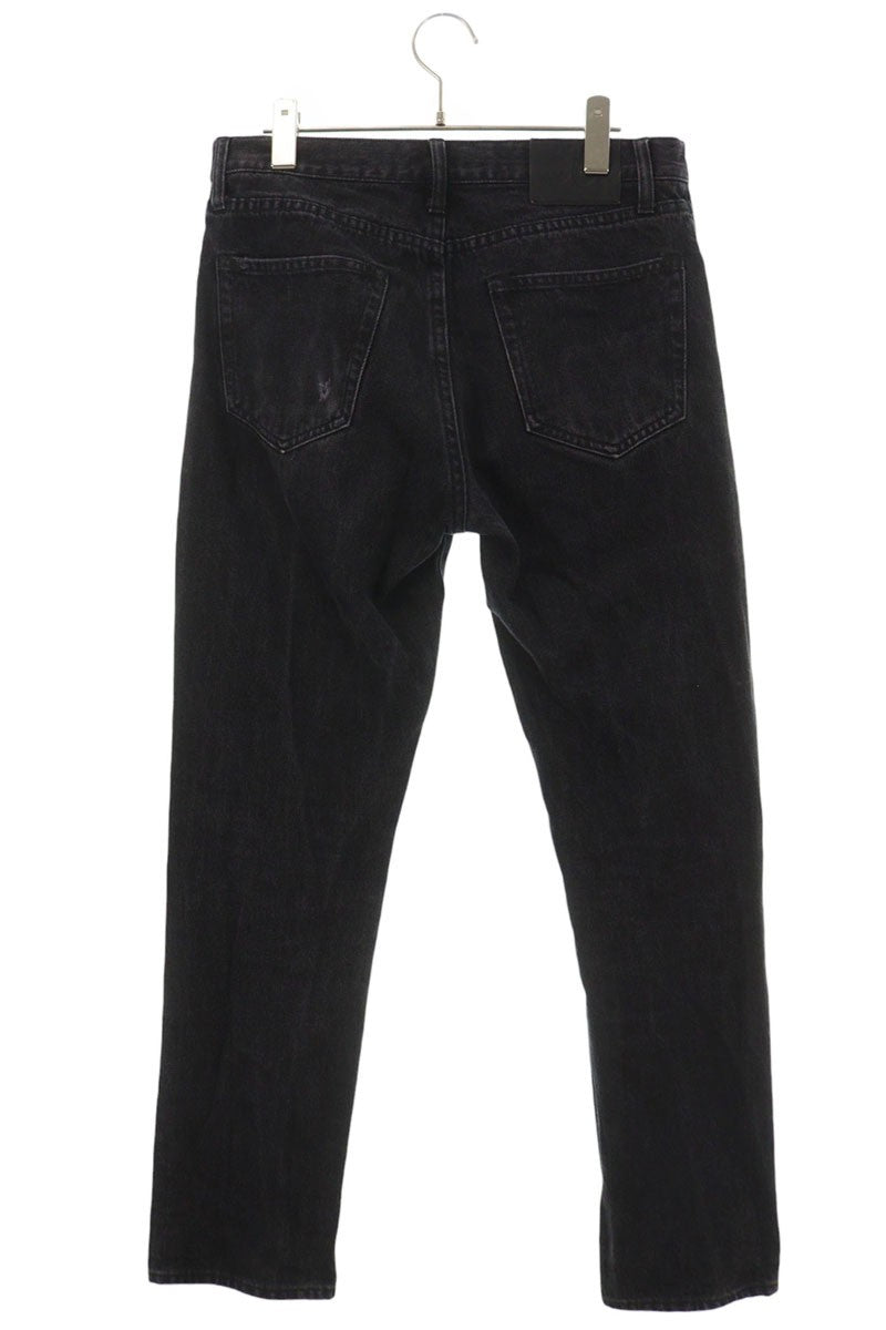 SUPREME Washed Regular Slim Black Jeans Size 30