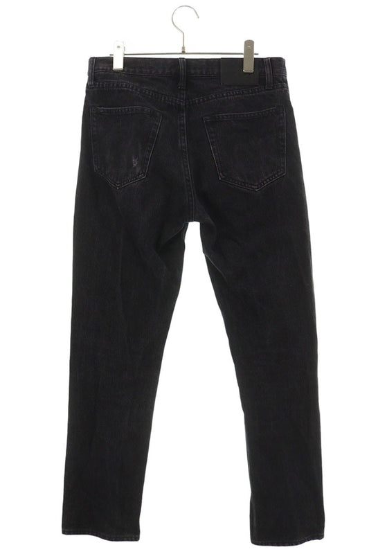 SUPREME Washed Regular Slim Black Jeans Size 30