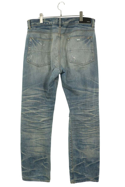 AMIRI MX1 Washed Distressed Denim Jeans Indigo Size 32