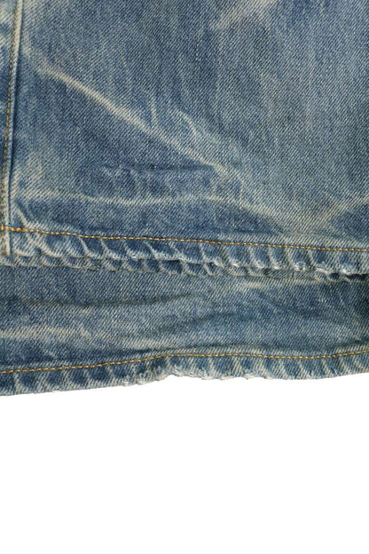 AMIRI MX1 Washed Distressed Denim Jeans Indigo Size 32