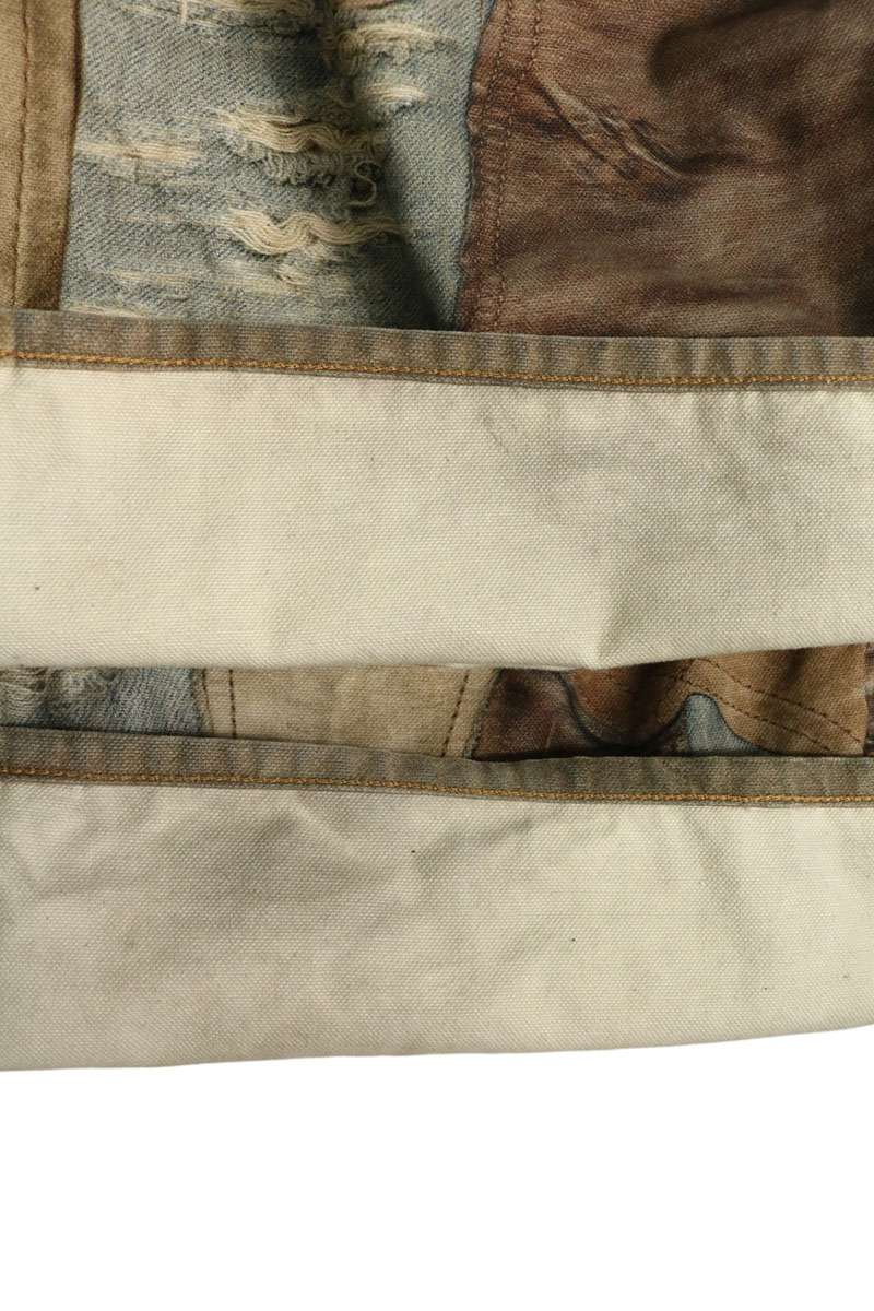ACNE STUDIOS Transfer Print Super Baggy Denim Multi Size 44