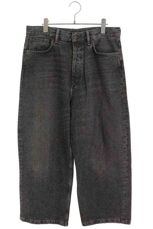 ACNE STUDIOS 1989 Ash Black Washed Loose Fit Jeans Size 30