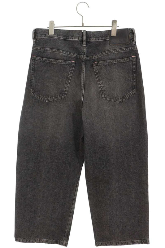 ACNE STUDIOS 1989 Ash Black Washed Loose Fit Jeans Size 30
