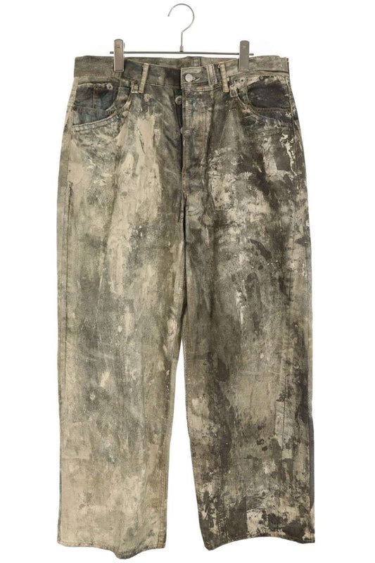 ACNE STUDIOS Loose Paint Splatter Denim Size 52