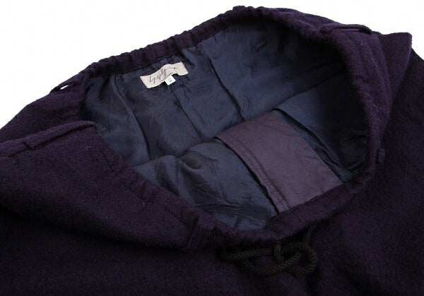 Yohji Yamamoto POUR HOMME Shrunk Wool Pants Navy Size 2
