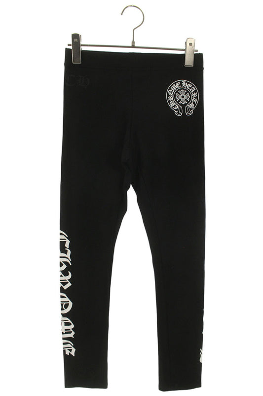 Chrome Hearts Men's black side logo print leggings Black Size US 30
