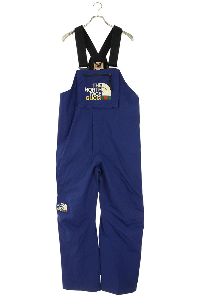 GUCCI x THE NORTH FACE Logo Nylon Overalls Blue Size M