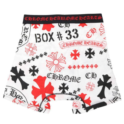 Chrome Hearts UNDERWEAR BOXER BRIEFS Stencil Print Size 34