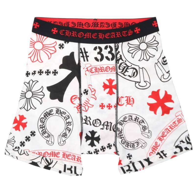 Chrome Hearts UNDERWEAR BOXER BRIEFS Stencil Multi Size 34
