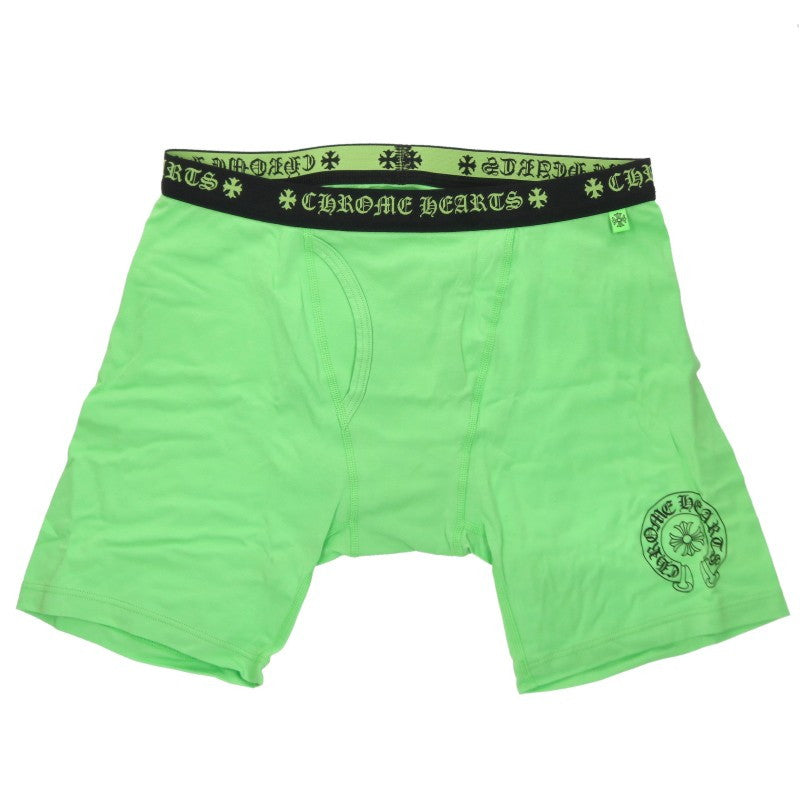 Chrome Hearts Light Green Horseshoe Boxer Briefs Pants Size L