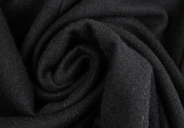 Yohji Yamamoto FEMME Wool Cashmere Fly Coat Black Size 2