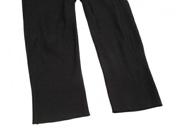 Yohji Yamamoto FEMME 21SS Tencel Cupro Pants Black Size 3