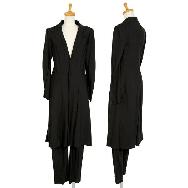 Yohji Yamamoto FEMME 21SS Tencel Cupro Pants Black Size 3
