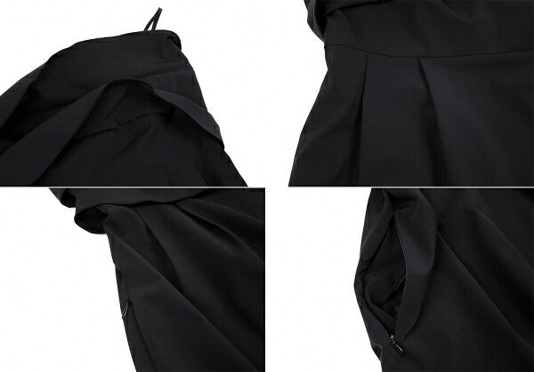 FOXEY NEW YORK Tiered Camisole Dress Black Size 38