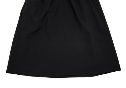 FOXEY NEW YORK Tiered Camisole Dress Black Size 38