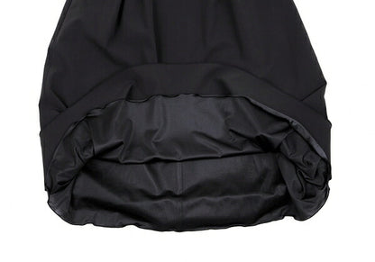 FOXEY NEW YORK Tiered Camisole Dress Black Size 38