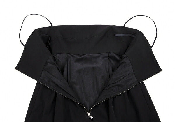 FOXEY NEW YORK Tiered Camisole Dress Black Size 38