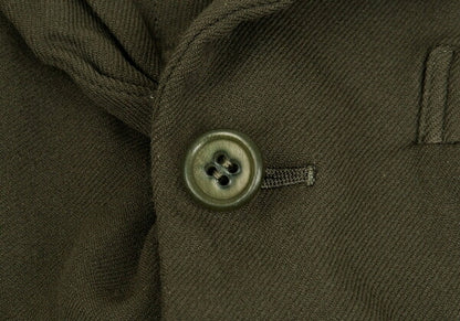 COMME des GARCONS Polyester Dyed 3/4 Jacket Khaki Size S