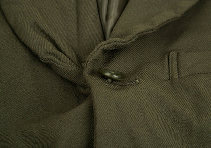 COMME des GARCONS Polyester Dyed 3/4 Jacket Khaki Size S