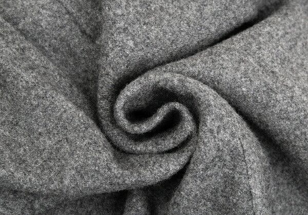 COMME des GARCONS Wool Back Slit A-Line Skirt Gray Size M