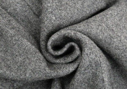 COMME des GARCONS Wool Back Slit A-Line Skirt Gray Size M