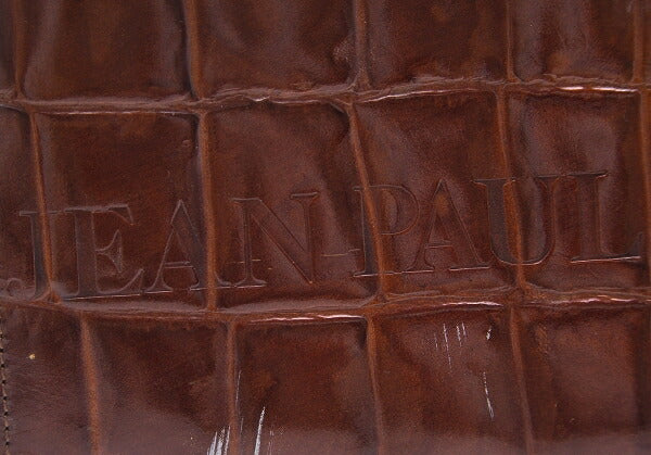 Jean Paul GAULTIER Croc Embossed Bag Brown