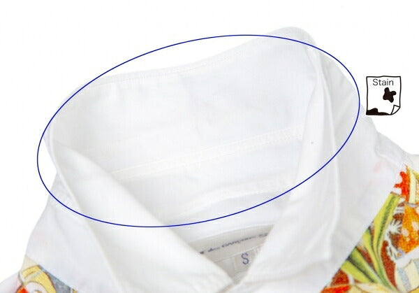 COMME des GARCONS SHIRT Miran Fukuda Pop Shirt White Size S