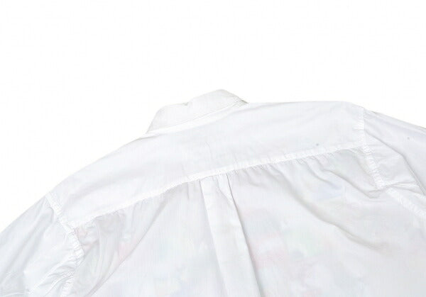 COMME des GARCONS SHIRT Miran Fukuda Pop Shirt White Size S