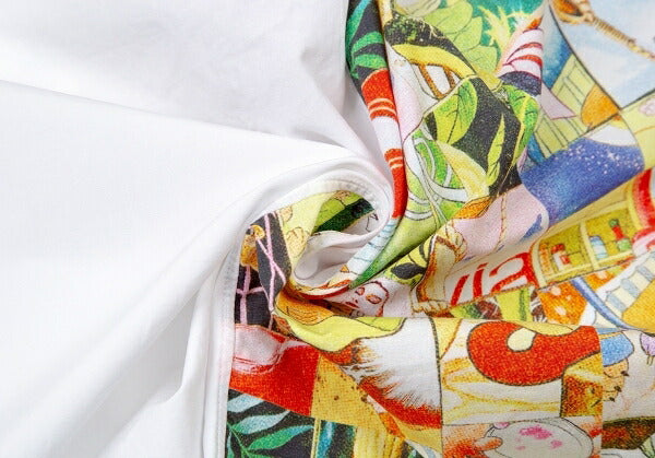 COMME des GARCONS SHIRT Miran Fukuda Pop Shirt White Size S