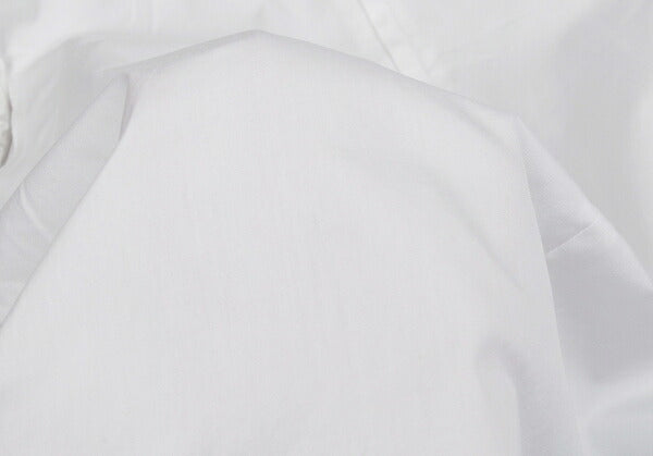 COMME des GARCONS Cotton Square Cut-off Blouse White Size S