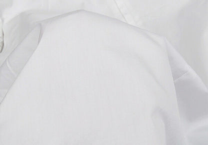 COMME des GARCONS Cotton Square Cut-off Blouse White Size S