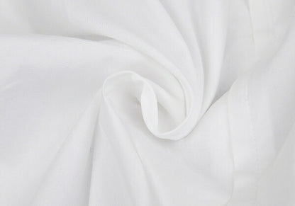 COMME des GARCONS Cotton Square Cut-off Blouse White Size S