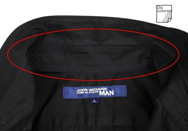JUNYA WATANABE MAN COMME des GARCONS Shirt Black Size L