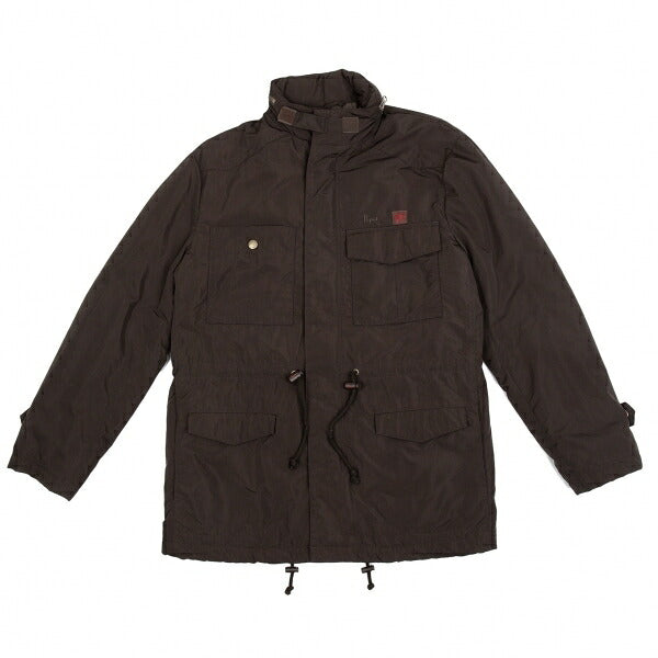 Papas ISLAND Poly Padded M-65 Field Dark Brown Jacket Size 48M