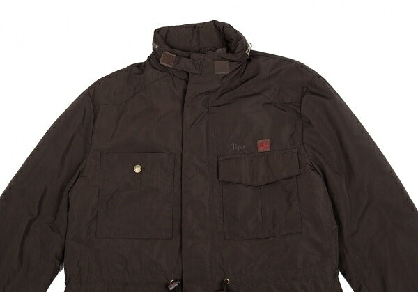 Papas ISLAND Poly Padded M-65 Field Dark Brown Jacket Size 48M