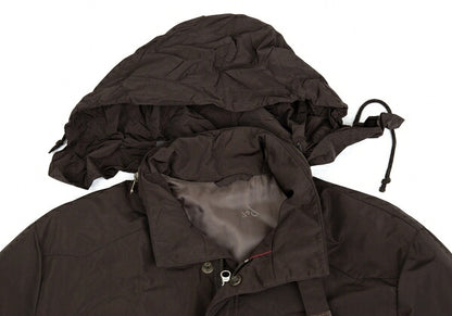 Papas ISLAND Poly Padded M-65 Field Dark Brown Jacket Size 48M