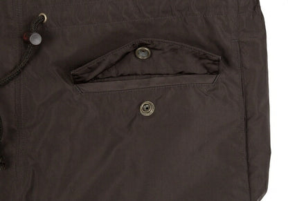 Papas ISLAND Poly Padded M-65 Field Dark Brown Jacket Size 48M