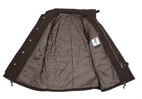 Papas ISLAND Poly Padded M-65 Field Dark Brown Jacket Size 48M
