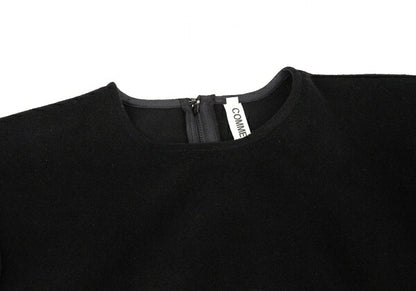 COMME des GARCONS Cashmere Blend Puff Sleeve Dress Size M