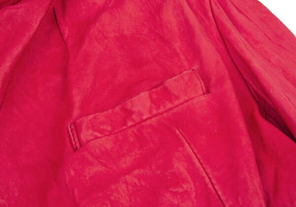 COMME des GARCONS Garment-Dyed Lamb Leather Jacket Size M