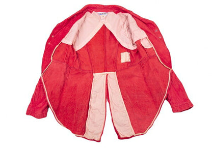 COMME des GARCONS Garment-Dyed Lamb Leather Jacket Size M