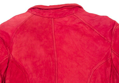 COMME des GARCONS Garment-Dyed Lamb Leather Jacket Size M