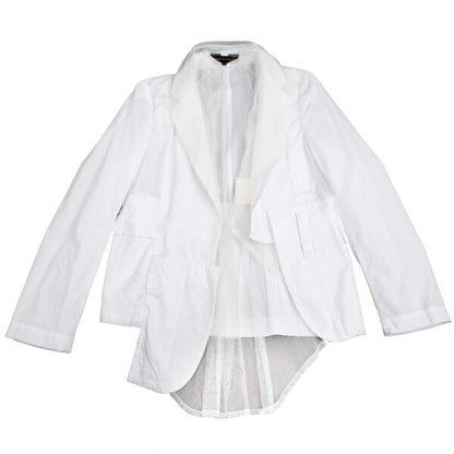 COMME des GARCONS Inner Tulle Cotton Jacket Size S