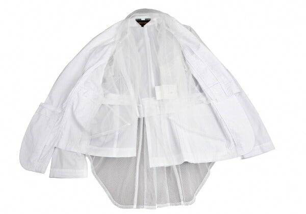 COMME des GARCONS Inner Tulle Cotton Jacket Size S